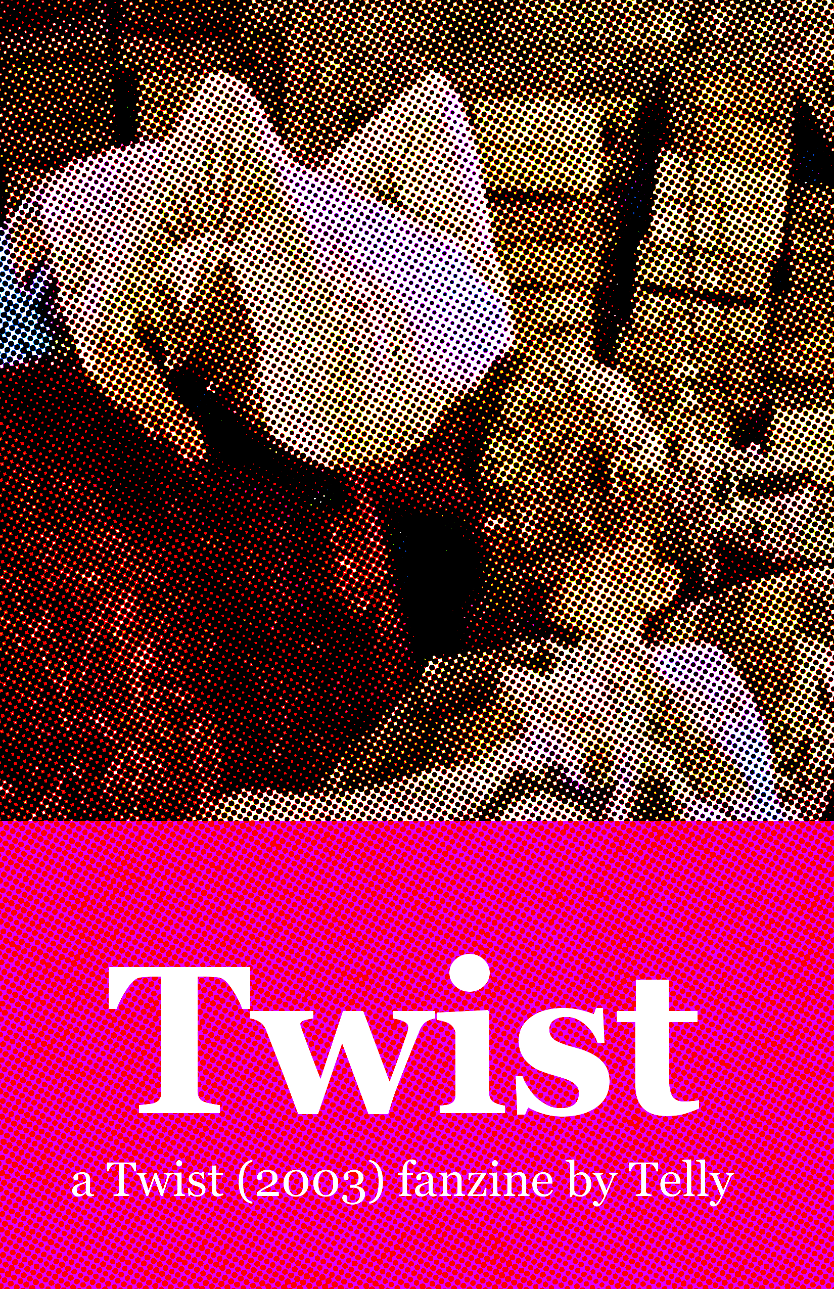 cover of a fanzine of the movie twist (2003) 